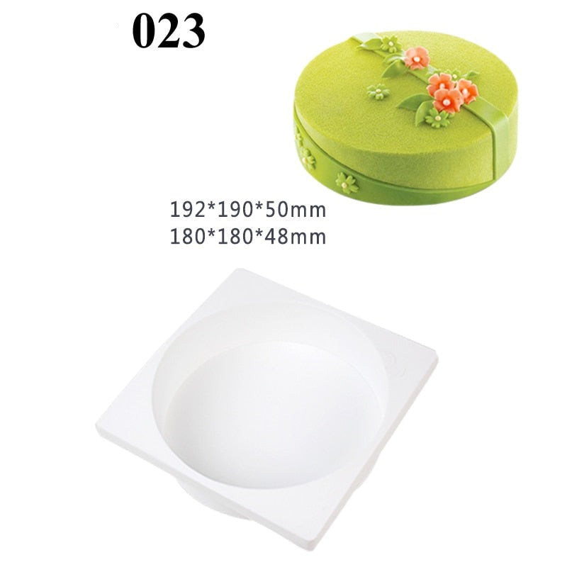 Multi-Shape Silicone Cake Mold Set | Versatile Silicone Mold Design