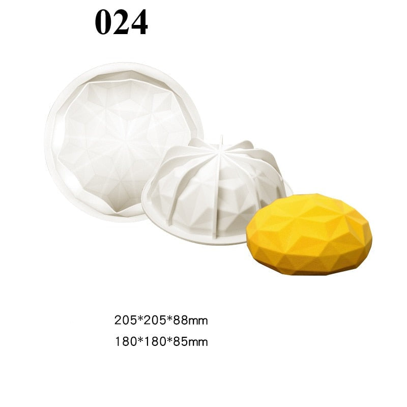 Multi-Shape Silicone Cake Mold Set | Versatile Silicone Mold Design