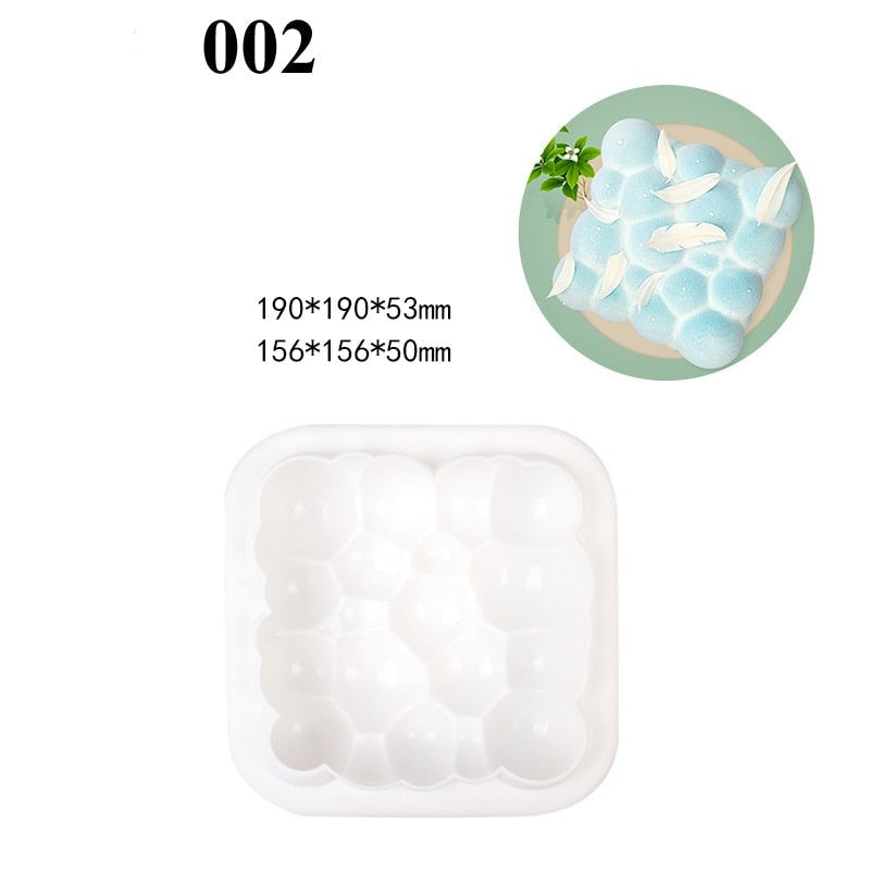 Multi-Shape Silicone Cake Mold Set | Versatile Silicone Mold Design