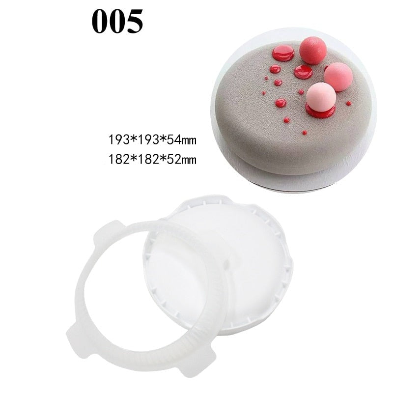 Multi-Shape Silicone Cake Mold Set | Versatile Silicone Mold Design