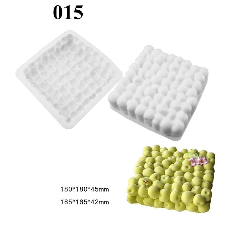 Multi-Shape Silicone Cake Mold Set | Versatile Silicone Mold Design