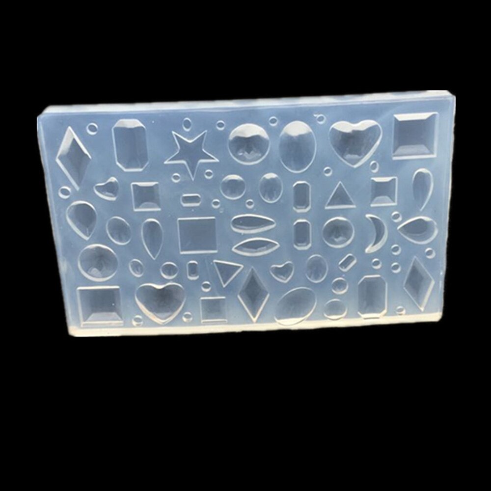Multifaceted Gem Shape Silicone Molds | DIY Crafting Essential & Resin Jewelry Molds