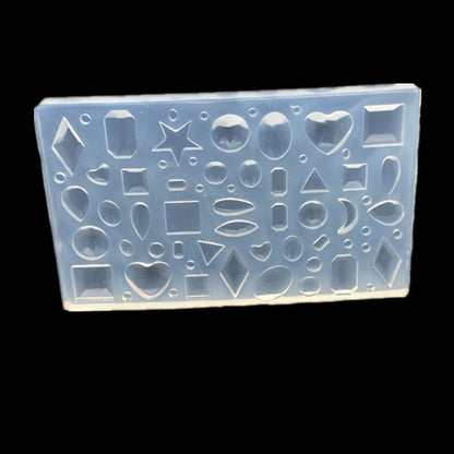 Multifaceted Gem Shape Silicone Molds | DIY Crafting Essential & Resin Jewelry Molds