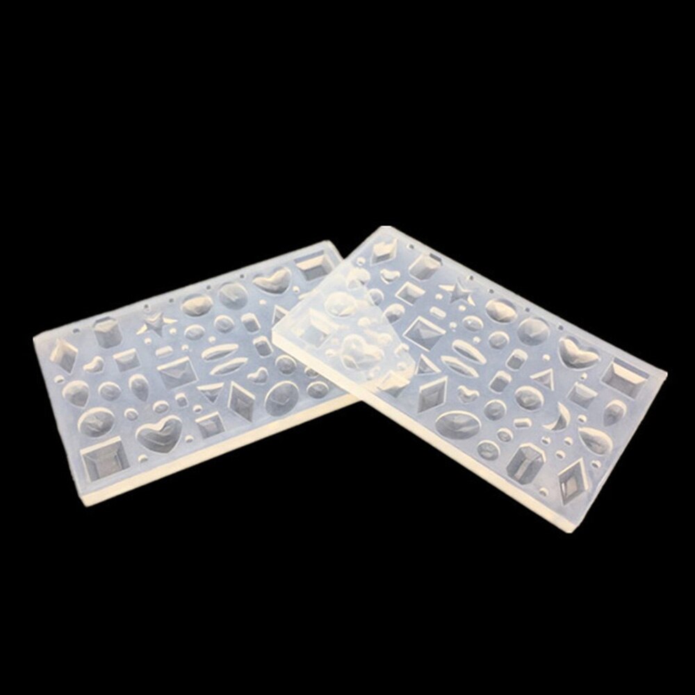Multifaceted Gem Shape Silicone Molds | DIY Crafting Essential & Resin Jewelry Molds