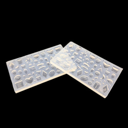 Multifaceted Gem Shape Silicone Molds | DIY Crafting Essential & Resin Jewelry Molds