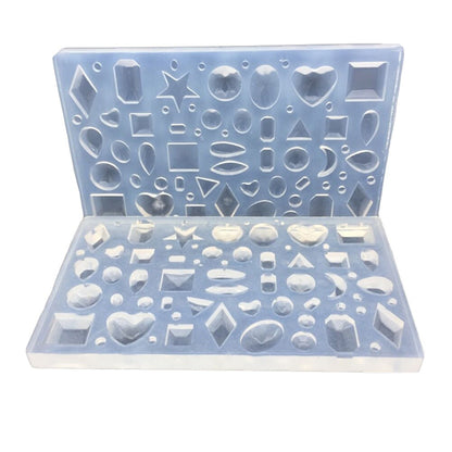 Multifaceted Gem Shape Silicone Molds | DIY Crafting Essential & Resin Jewelry Molds