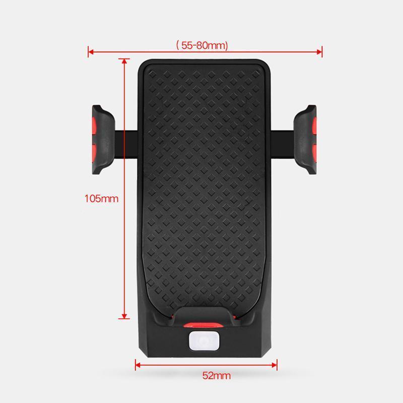 Multifunctional Bike Phone Mount | Bike Phone Holder with LED Lights