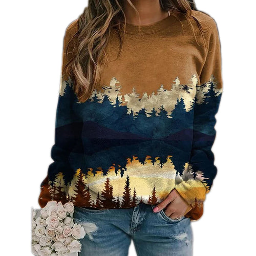 Nature-Inspired Sweatshirt | Cozy Forest Designs