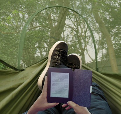 Outdoor Camping Hammock | Integrated Bug Net | Portable and Lightweight