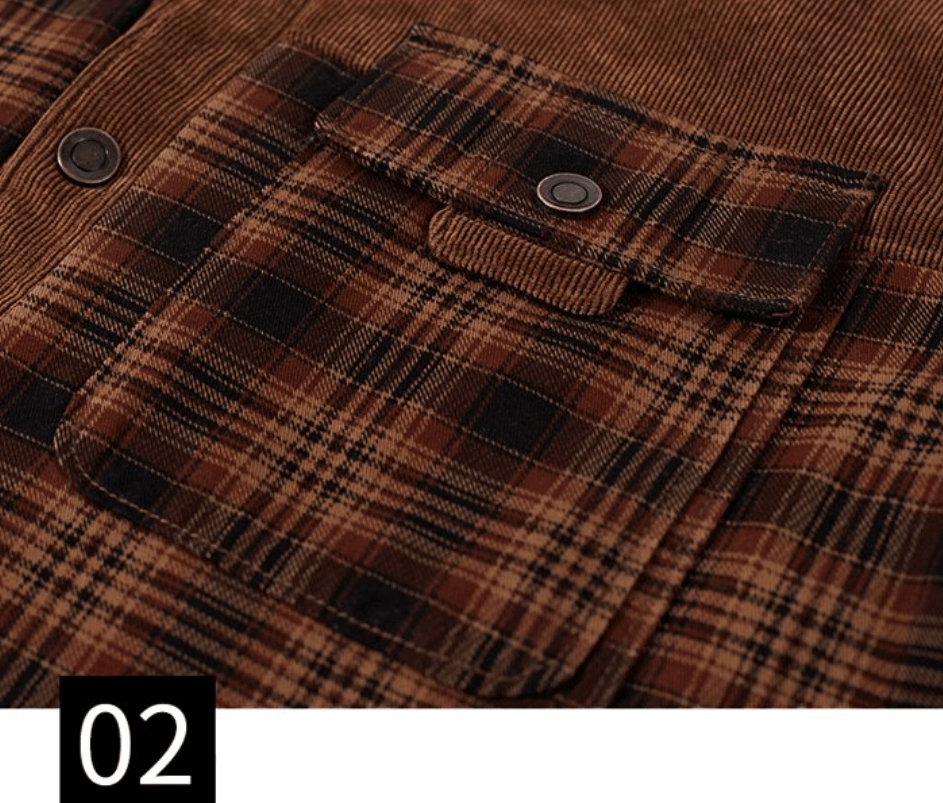 Plaid Fleece-Lined Jacket | Cozy & Stylish Outerwear
