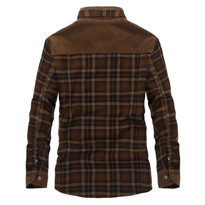 Plaid Fleece-Lined Jacket | Cozy & Stylish Outerwear