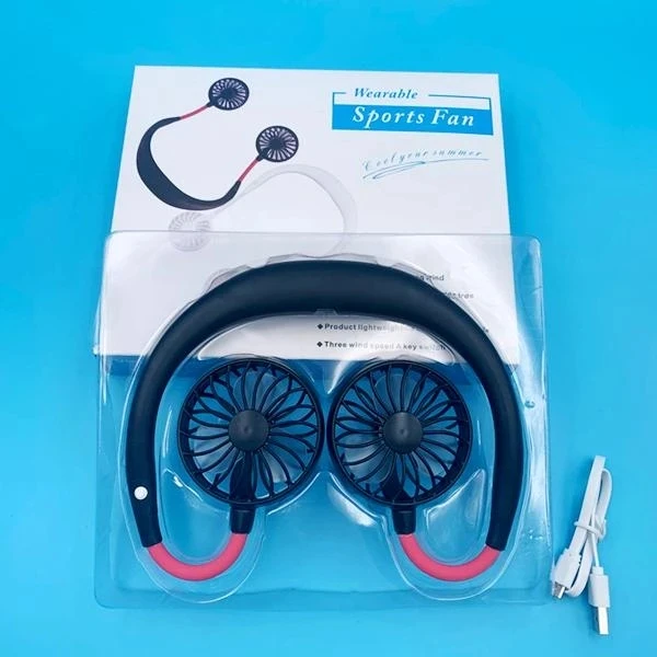 Portable Neck Fan | Wearable Cooling Solution for Outdoor Activities