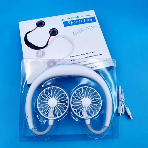 Portable Neck Fan | Wearable Cooling Solution for Outdoor Activities