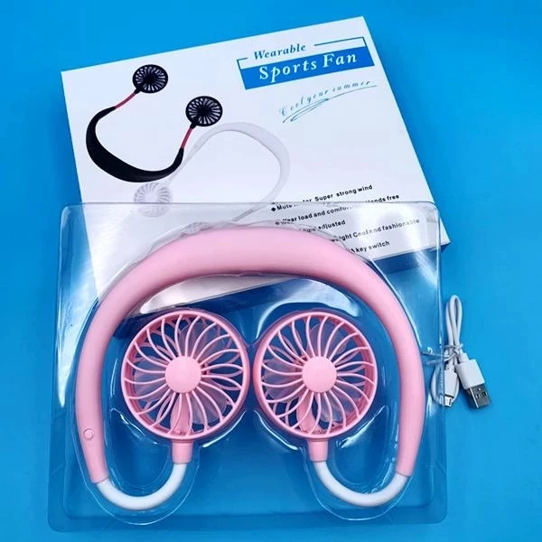 Portable Neck Fan | Wearable Cooling Solution for Outdoor Activities