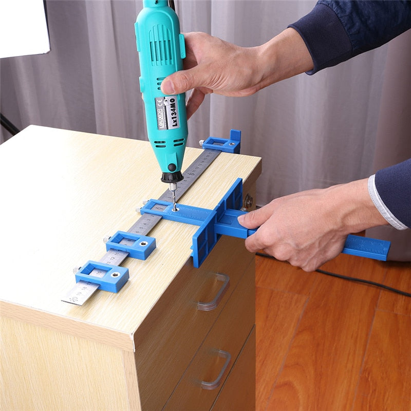 Precision Adjustable Drill Guide | Accurate Woodworking and DIY Drilling Tool