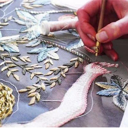 Premium Handmade Embroidery Tool | Professional Precision Needlework Set