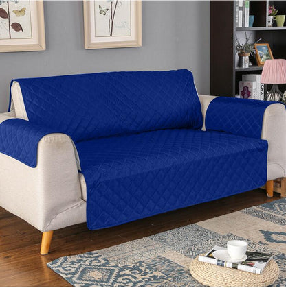 Premium Quilted Sofa Cover | Waterproof & Pet-Friendly Protection