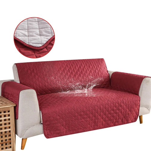 Premium Quilted Sofa Cover | Waterproof & Pet-Friendly Protection
