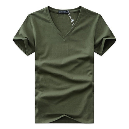 Premium V-Neck T-Shirt | Comfort Fit Tee