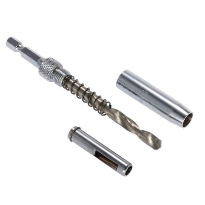 Pro Precision Hinge Drill Bit Set | Adjustable Guide for Craftsman