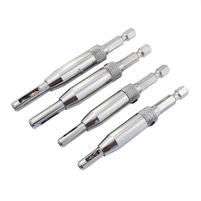 Pro Precision Hinge Drill Bit Set | Adjustable Guide for Craftsman