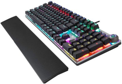 RGB Mechanical Gaming Keyboard | Customizable Lighting for Gaming Setup