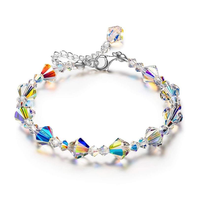 Radiant Crystal Bracelet | Vibrant Multicolor Design