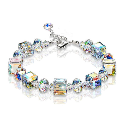 Radiant Crystal Bracelet | Vibrant Multicolor Design