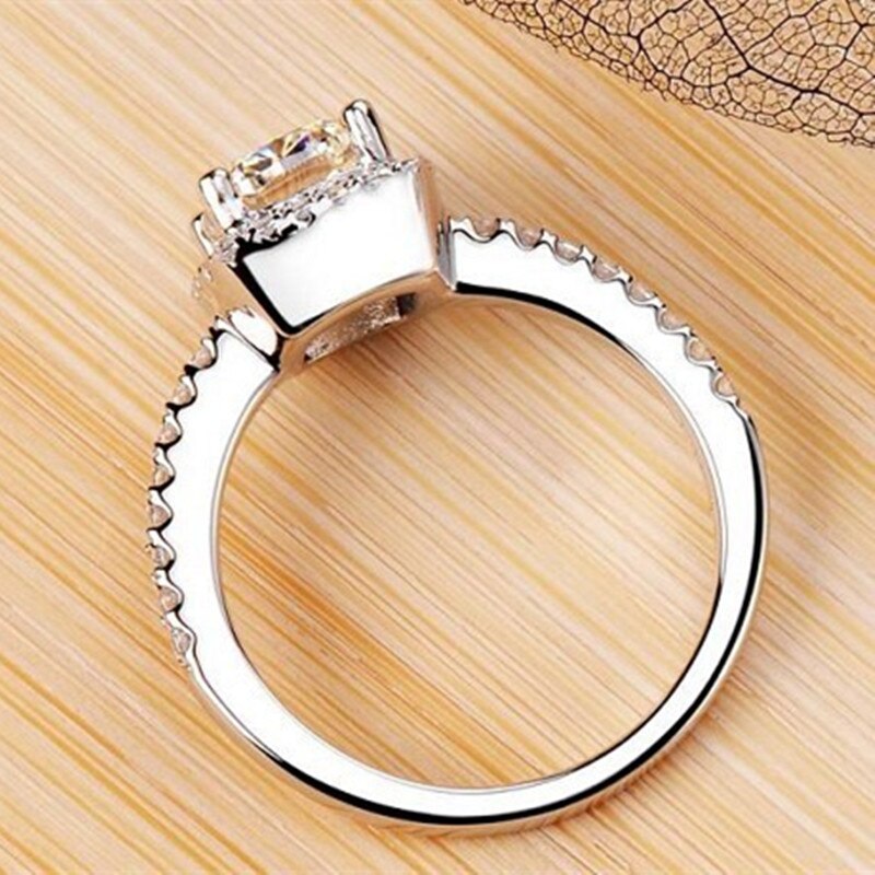 Radiant Cushion Cut Engagement Ring | Sparkling Elegance