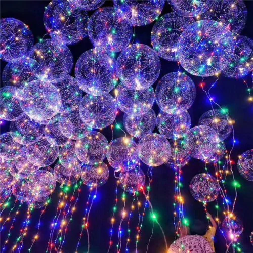 Radiant LED Balloons | Magical Celebration & Enchanting Illumination