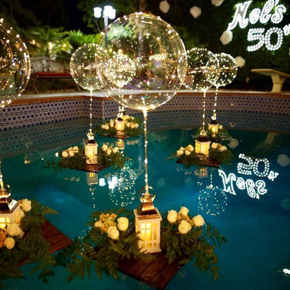 Radiant LED Balloons | Magical Celebration & Enchanting Illumination