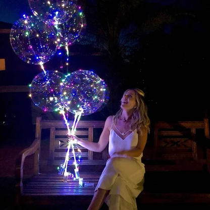 Radiant LED Balloons | Magical Celebration & Enchanting Illumination