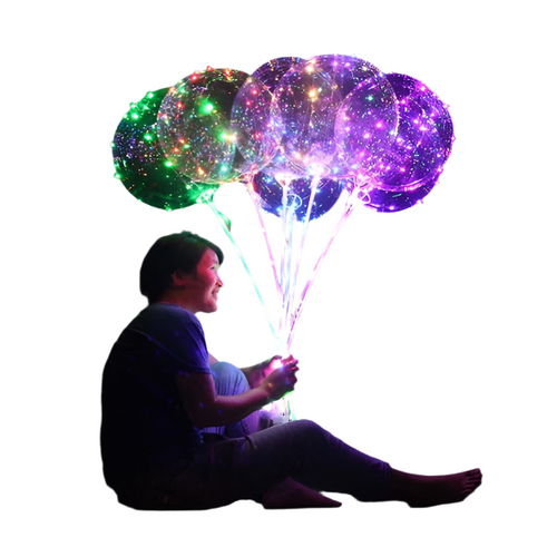 Radiant LED Balloons | Magical Celebration & Enchanting Illumination
