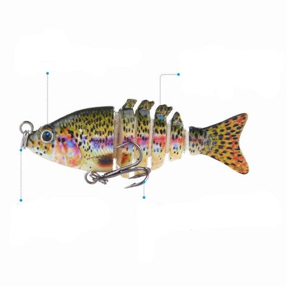 Realistic Fish Lure | Multi-Jointed Fish Lure