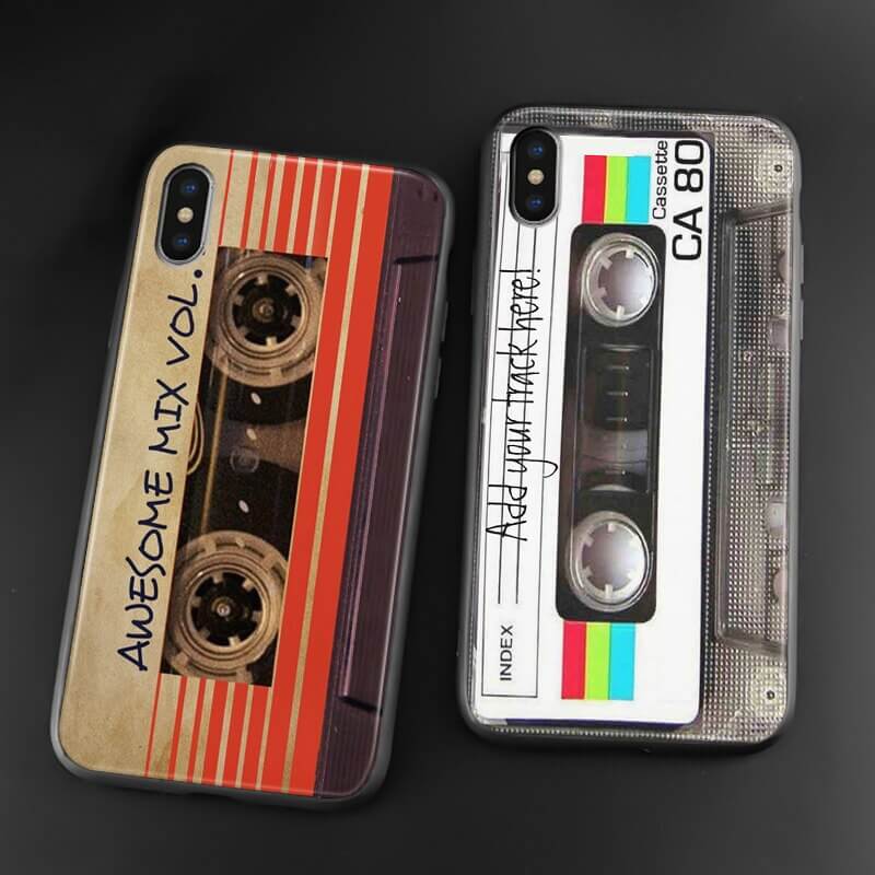 Retro Cassette Phone Case | 80s Nostalgia Phone Cover