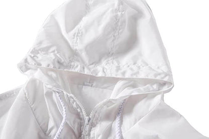 Rose Embroidered Hooded Jacket | Elegant Stylish Comfort