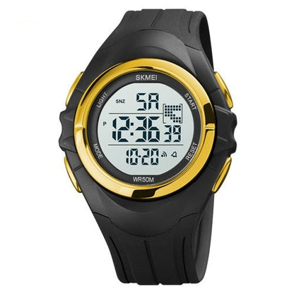 SKMEI Digital Sports Watch | 50-Meter Water-Resistant Sports Watch