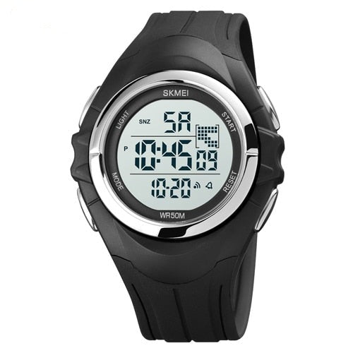 SKMEI Digital Sports Watch | 50-Meter Water-Resistant Sports Watch