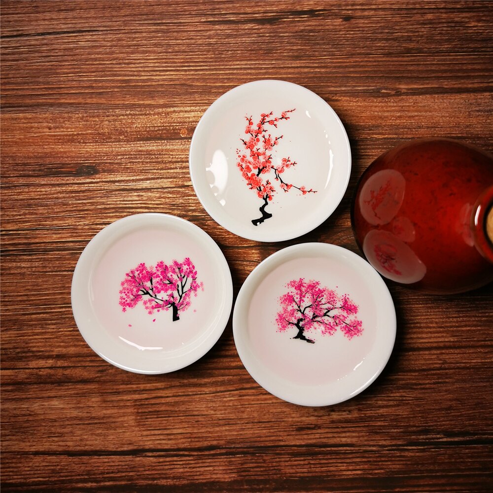 Sakura Blossom Ceramic Dishes | Heat-Sensitive Art: Cherry Blossom Tableware