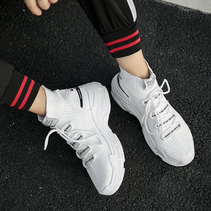 Shark Design High-Top Sneakers | Bold Style Sneakers
