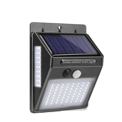 Solar Sensor Wall Light | 100 LED Modes | Eco-Friendly Outdoor Lighting