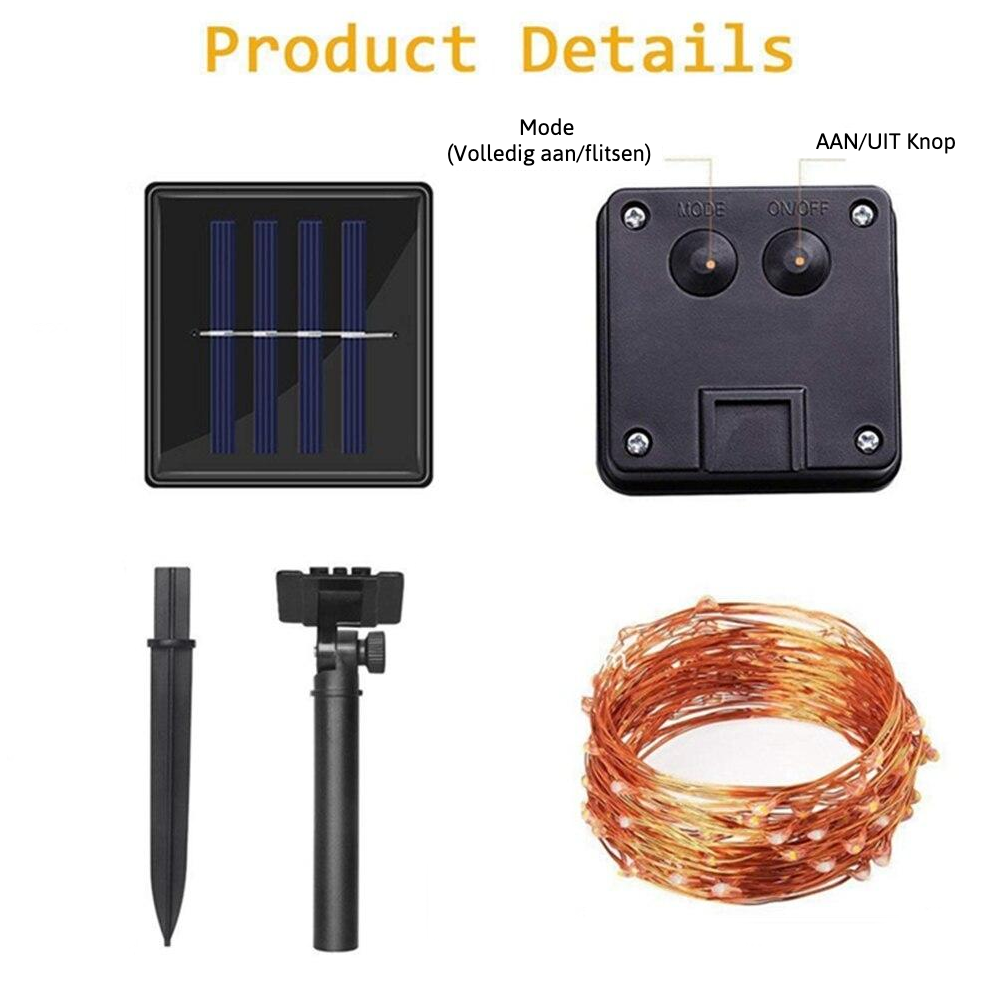 Solar String Lights | Eco-Friendly Solar Decorative Lights