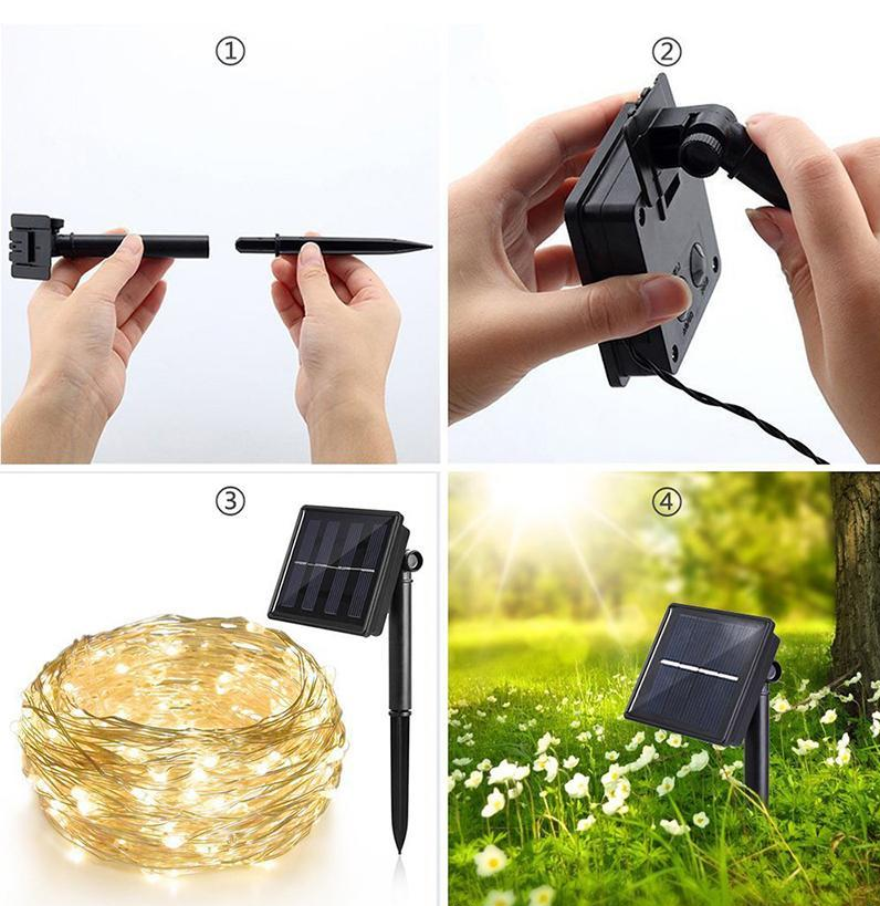 Solar String Lights | Eco-Friendly Solar Decorative Lights