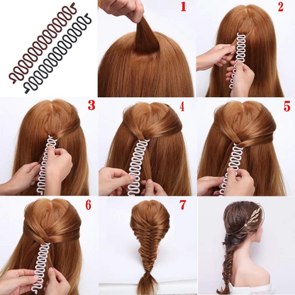 Spiral Hair Styling Tool | Easy Braiding