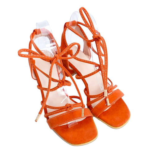 Strappy Block Heel Sandals | Chic | Versatile & Comfortable