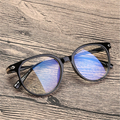 Stylish Round Glasses | Blue Light Blocking Eye Strain Solution