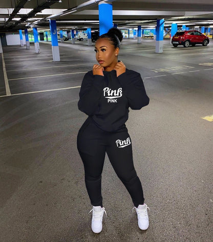Stylish Two-Piece Tracksuit Set | Bold Vibrant Colors