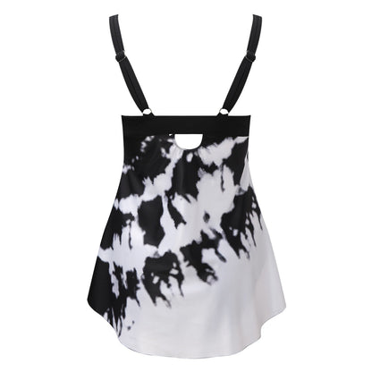 Stylish Vibrant Print Swimdress with Adjustable Straps | Perfect Fit