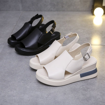 Stylish Wedge Sandals | Adjustable Comfort | Versatile & Elegant Design