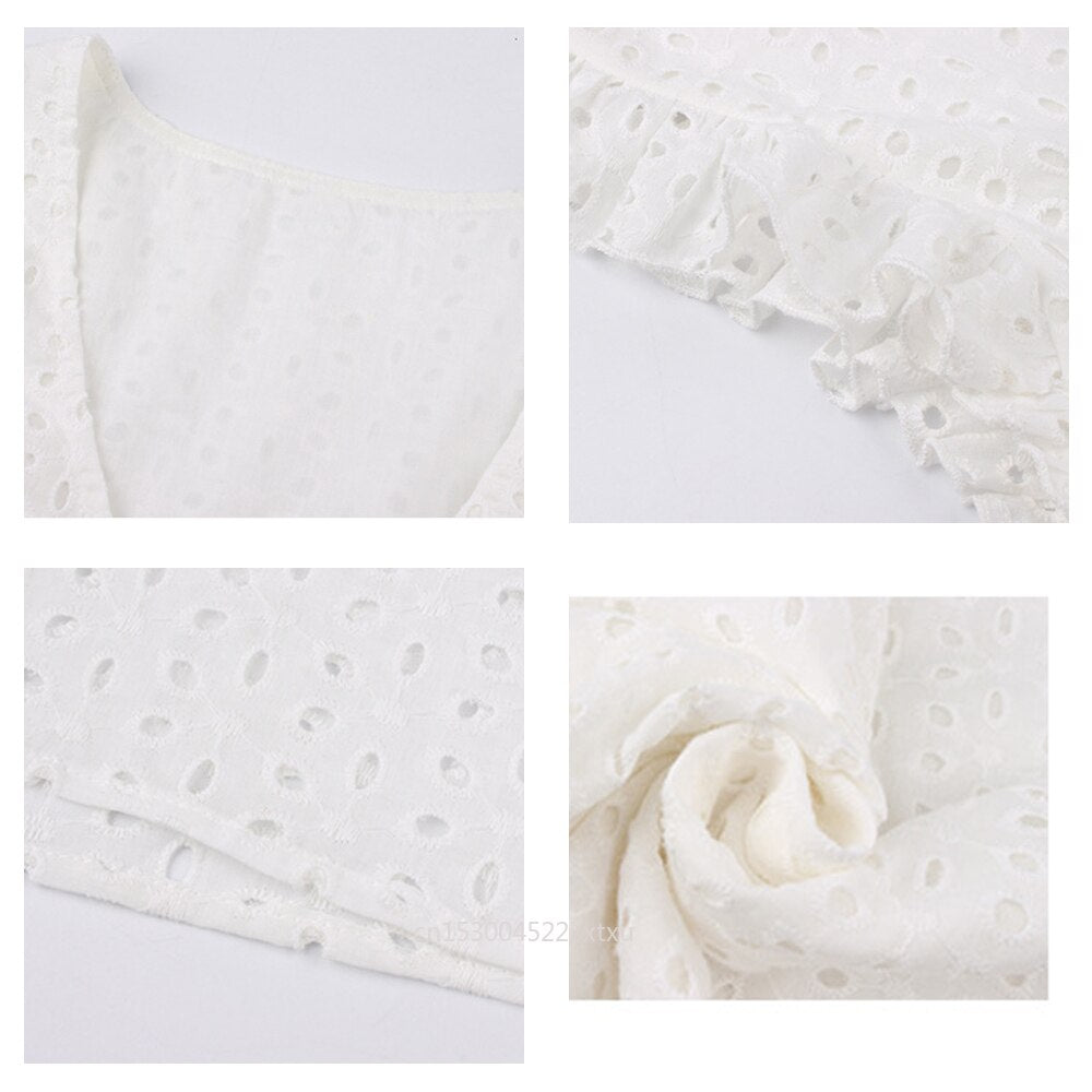Summer Eyelet Dress | Flowy | Stylish & Chic